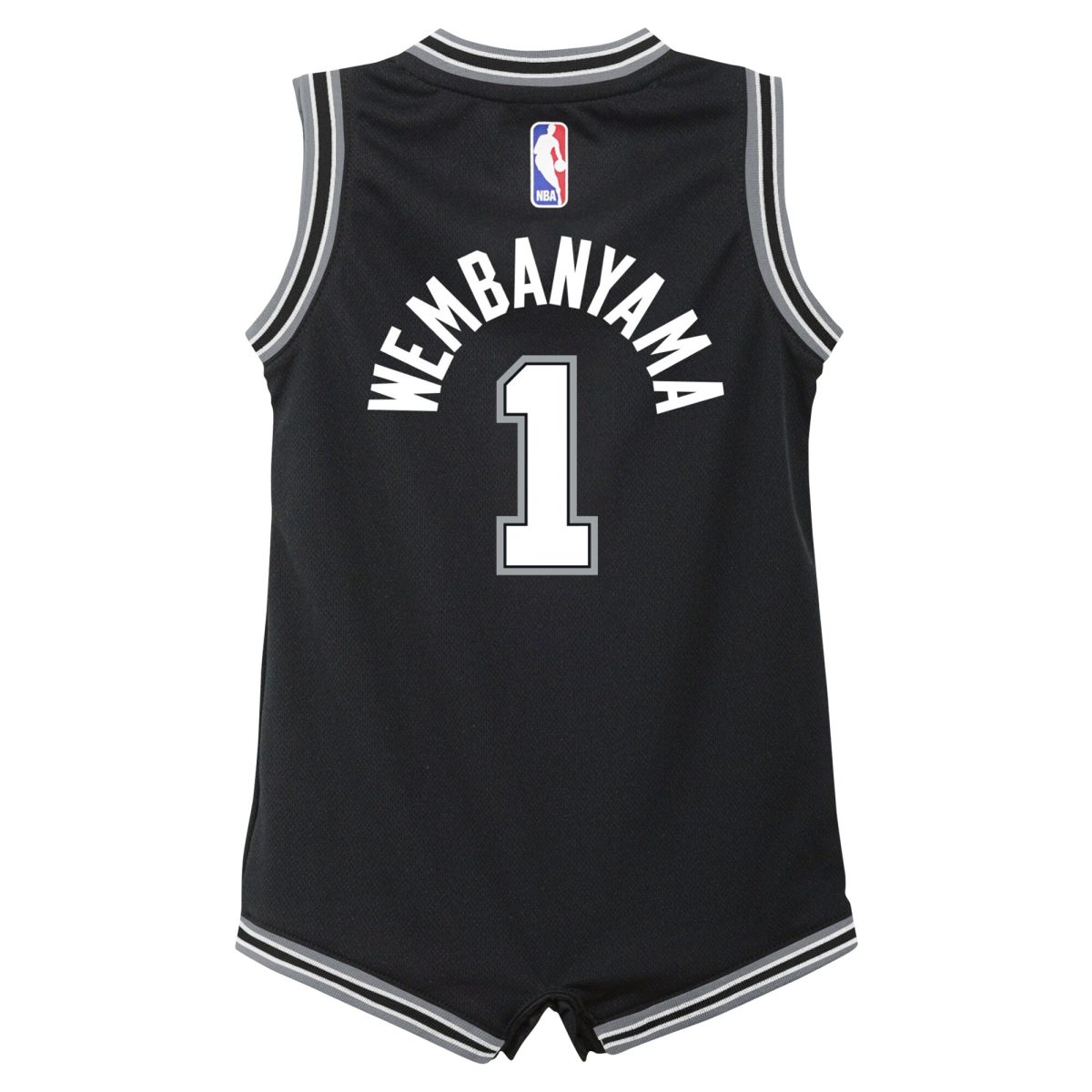 San Antonio Spurs infant san antonio spurs victor wembanyama nike black swingman player jersey – icon edition Collection | Official Spurs Store