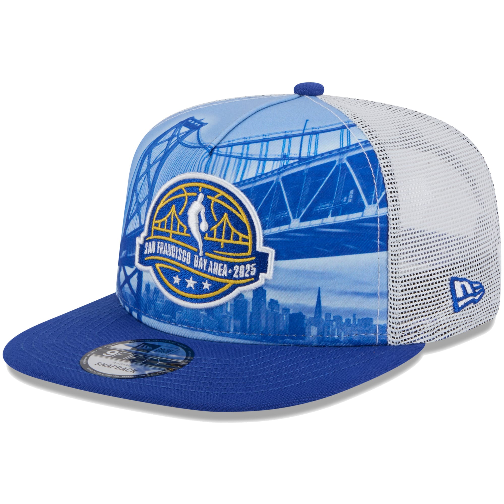 San Antonio Spurs mens 2025 nba all-star game new era whiteroyal scenic golden gate a-frame 9fifty snapback hat Collection | Official Spurs Store