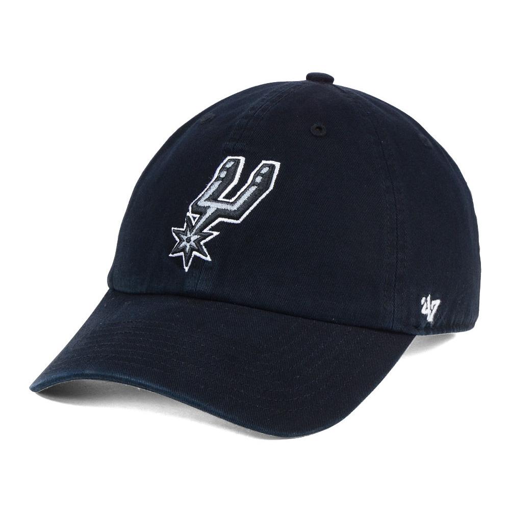 San Antonio Spurs mens san antonio spurs 47 black clean-up adjustable hat Collection | Official Spurs Store