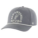 San Antonio Spurs mens san antonio spurs 47 charcoal canyon ranchero hitch adjustable hat Collection | Official Spurs Store