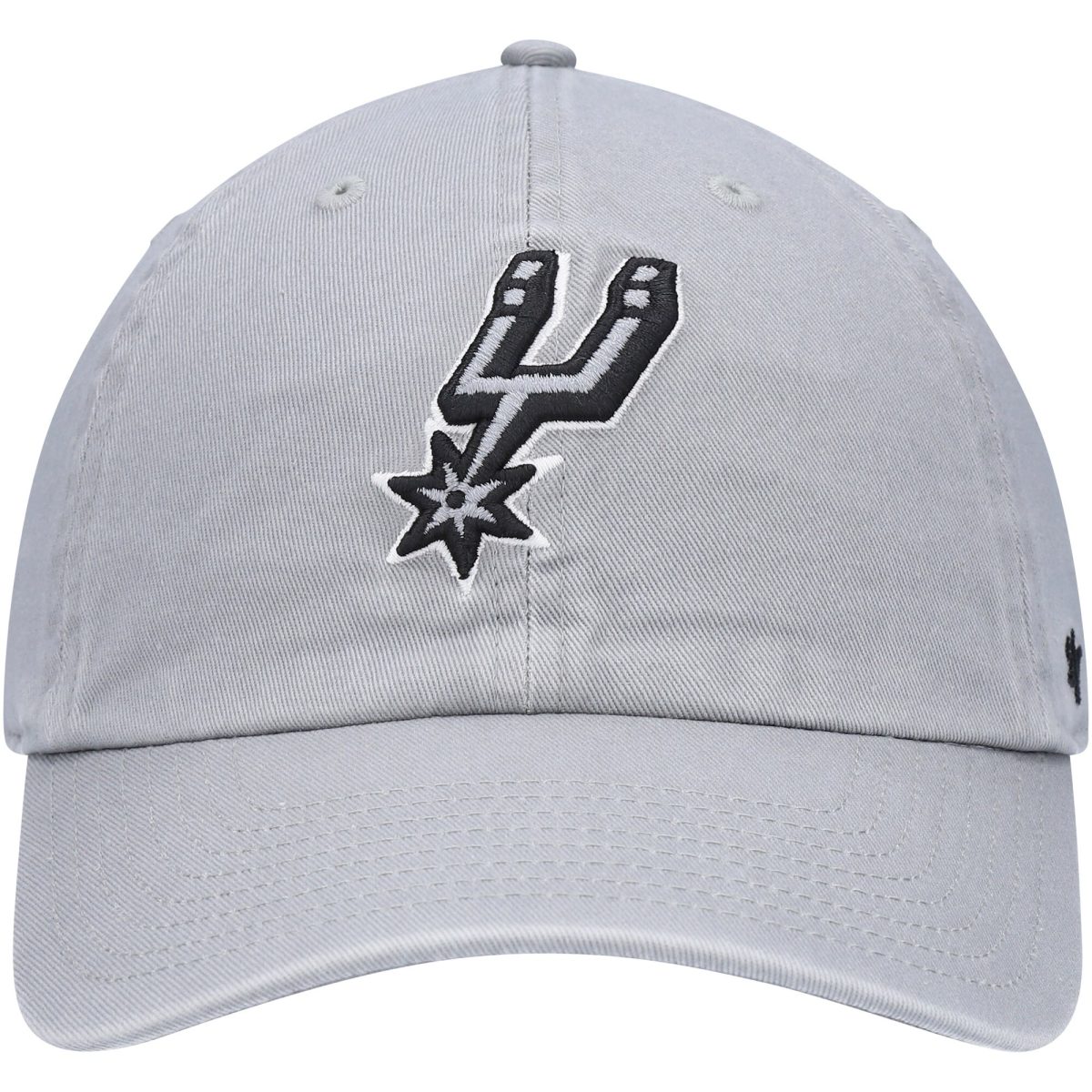 San Antonio Spurs mens san antonio spurs 47 gray team clean up adjustable hat Collection | Official Spurs Store