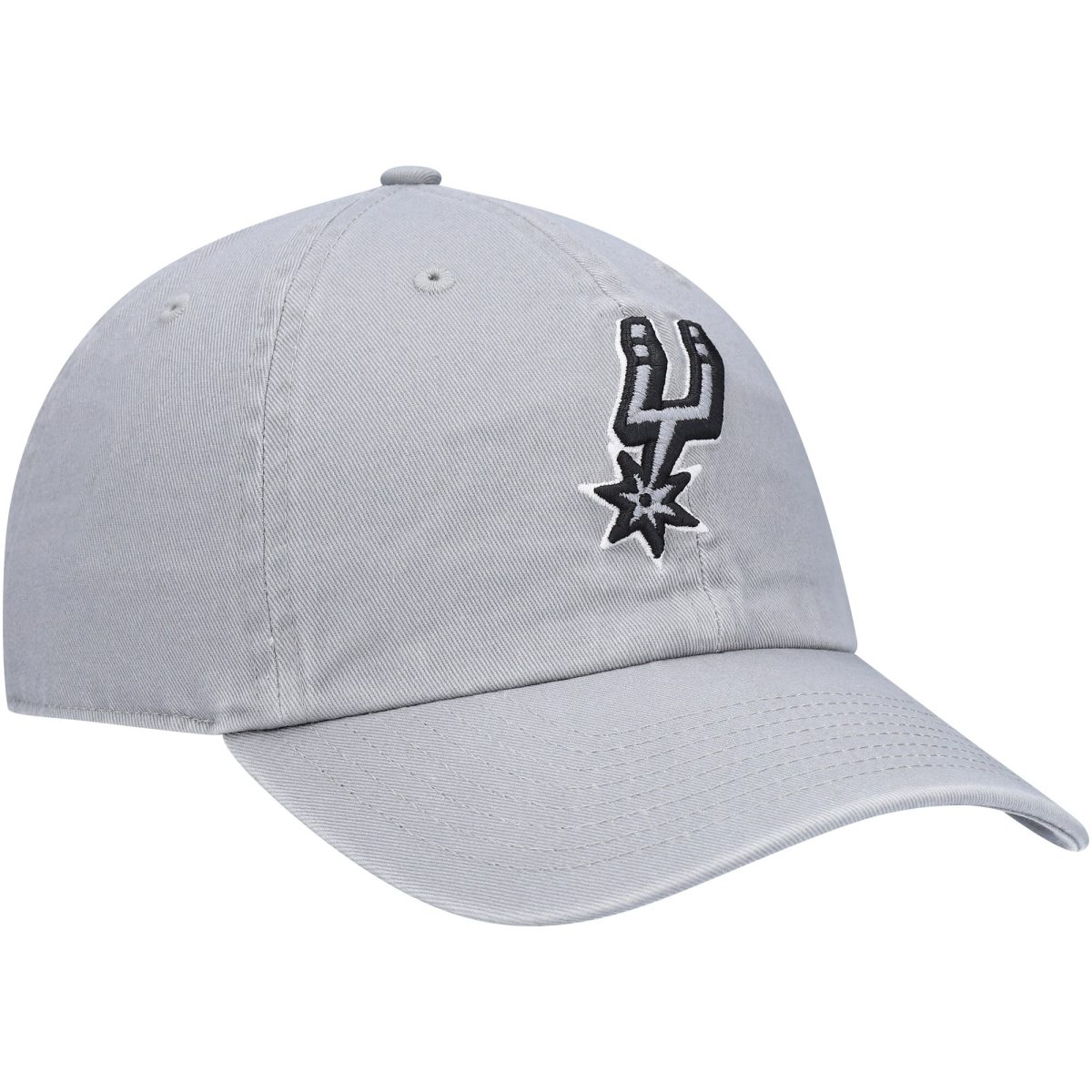 San Antonio Spurs mens san antonio spurs 47 gray team clean up adjustable hat Collection | Official Spurs Store