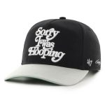 San Antonio Spurs mens san antonio spurs 47 x brand seen sorry i was hooping blacksilver two-tone hitch adjustable hat Collection | Official Spurs Store