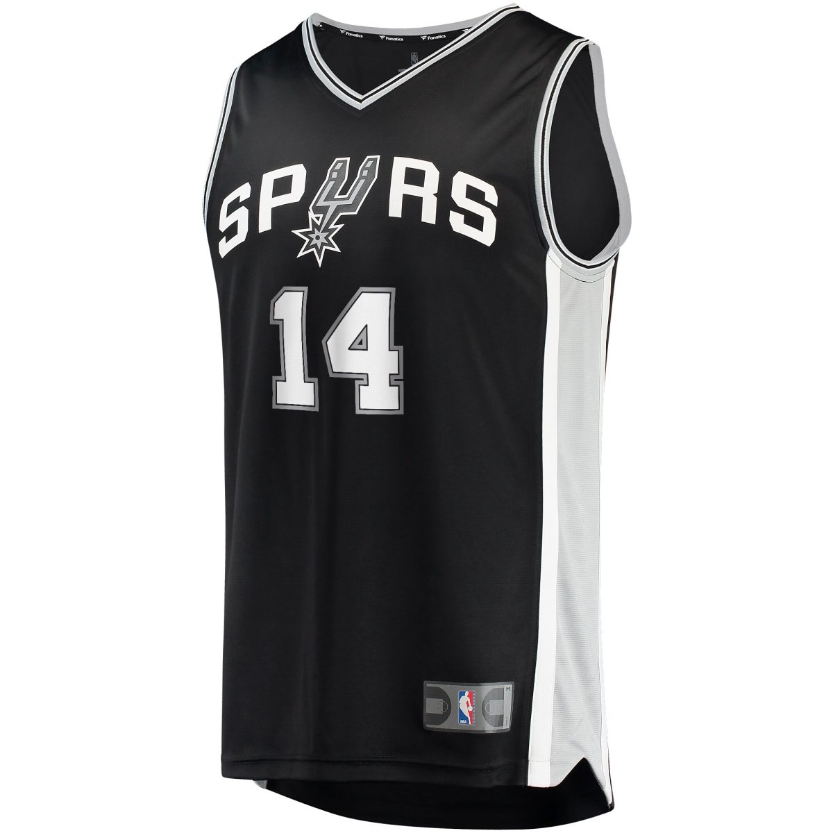 San Antonio Spurs mens san antonio spurs blake wesley fanatics black fast break replica player jersey – icon edition Collection | Official Spurs Store
