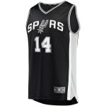 San Antonio Spurs mens san antonio spurs blake wesley fanatics black fast break replica player jersey – icon edition Collection | Official Spurs Store