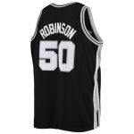 San Antonio Spurs mens san antonio spurs david robinson mitchell  ness black 199899 big  tall hardwood classics swingman jersey Collection | Official Spurs Store