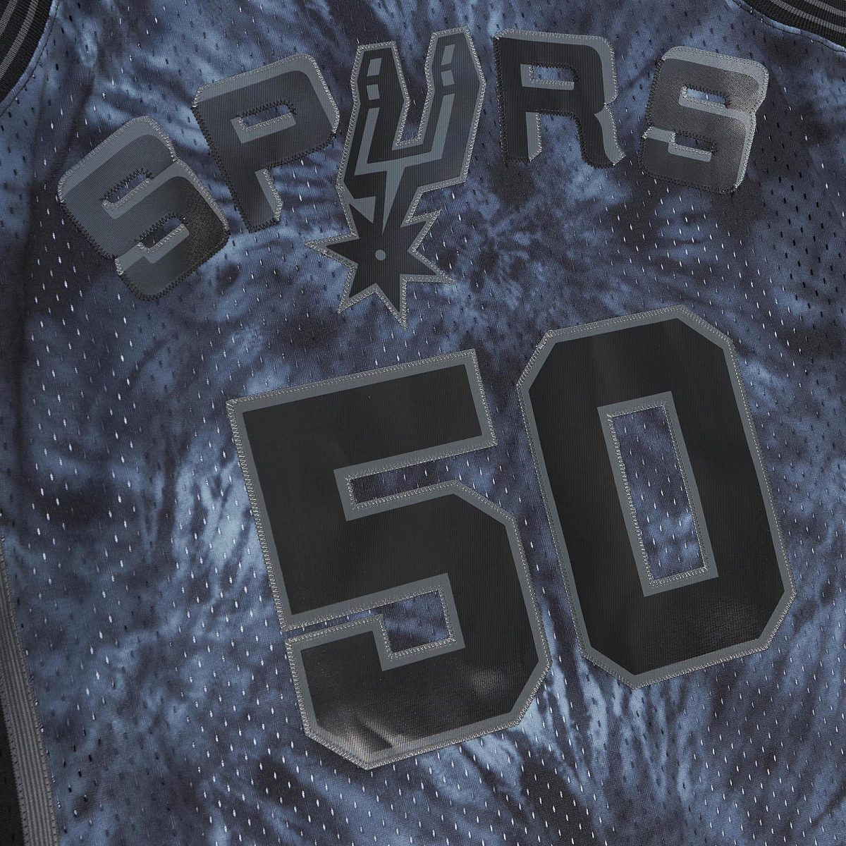 San Antonio Spurs mens san antonio spurs david robinson mitchell  ness black hardwood classics 199899 tie-dye swingman jersey Collection | Official Spurs Store