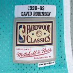 San Antonio Spurs mens san antonio spurs david robinson mitchell  ness blackteal hardwood classics 199899 split swingman jersey Collection | Official Spurs Store