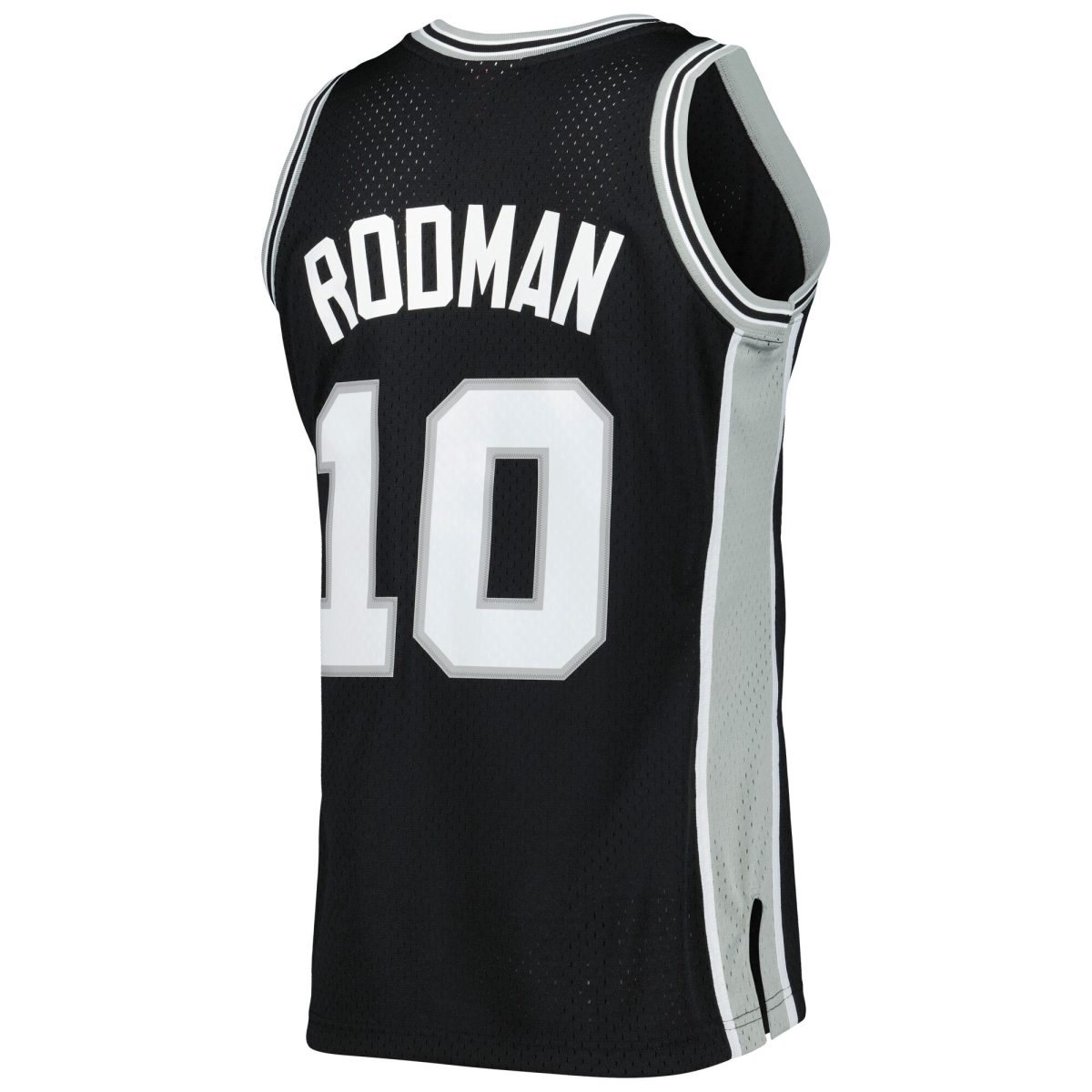 San Antonio Spurs mens san antonio spurs dennis rodman mitchell  ness black 199394 hardwood classics swingman jersey Collection | Official Spurs Store