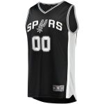 San Antonio Spurs mens san antonio spurs fanatics black fast break custom replica jersey – icon edition Collection | Official Spurs Store