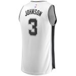 San Antonio Spurs mens san antonio spurs keldon johnson fanatics white fast break association jersey Collection | Official Spurs Store