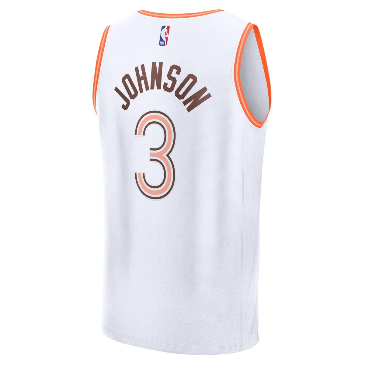 San Antonio Spurs mens san antonio spurs keldon johnson fanatics white fast break jersey – city edition Collection | Official Spurs Store
