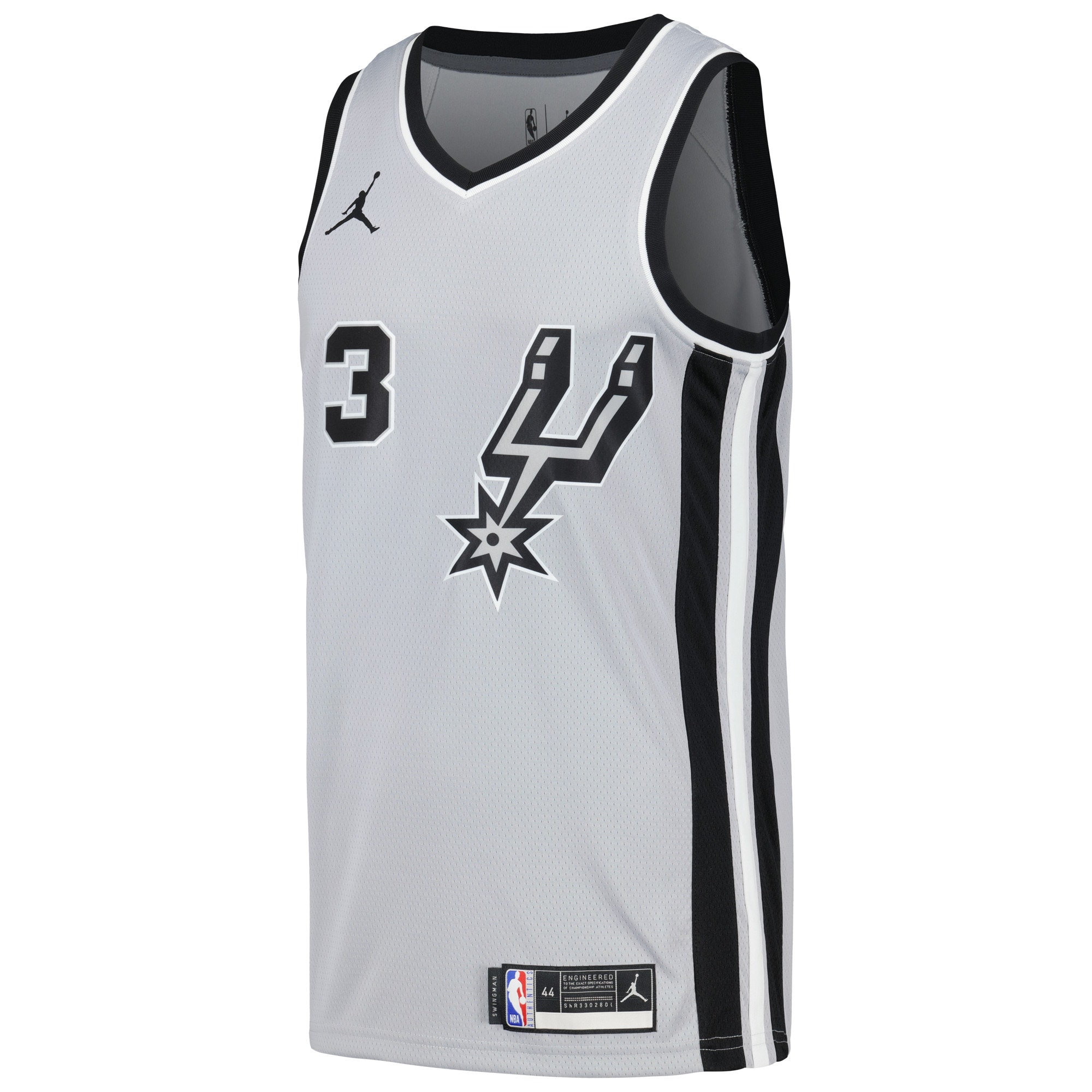 San Antonio Spurs mens san antonio spurs keldon johnson nike silver swingman player jersey – statement edition Collection | Official Spurs Store