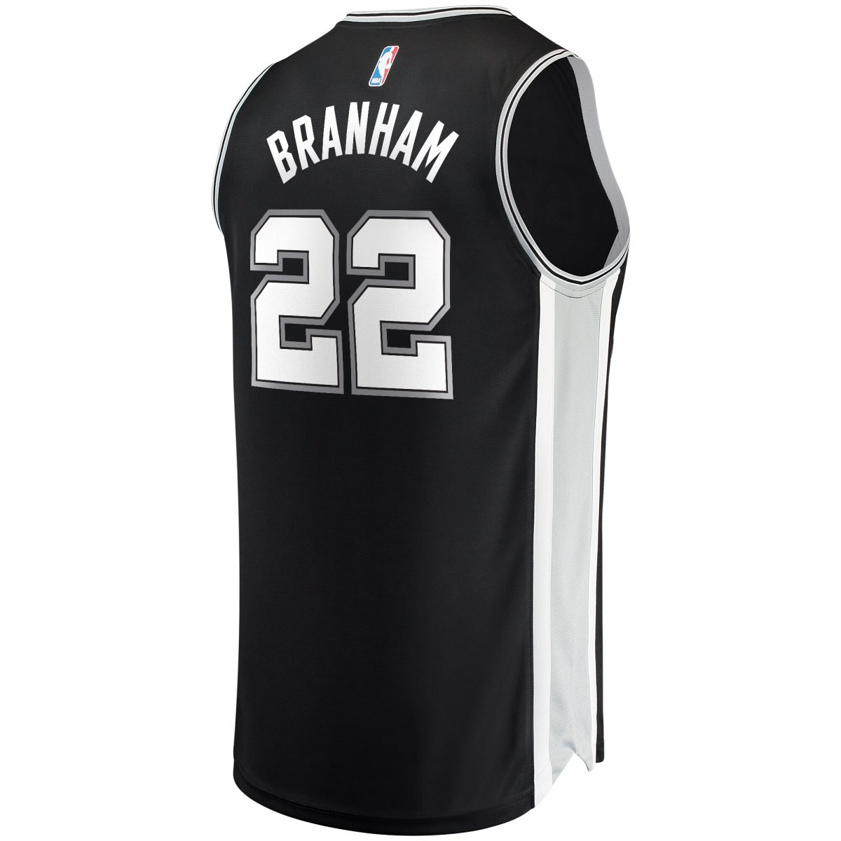 San Antonio Spurs mens san antonio spurs malaki branham fanatics black fast break replica player jersey – icon edition Collection | Official Spurs Store