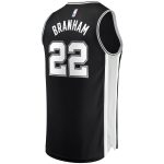 San Antonio Spurs mens san antonio spurs malaki branham fanatics black fast break replica player jersey – icon edition Collection | Official Spurs Store