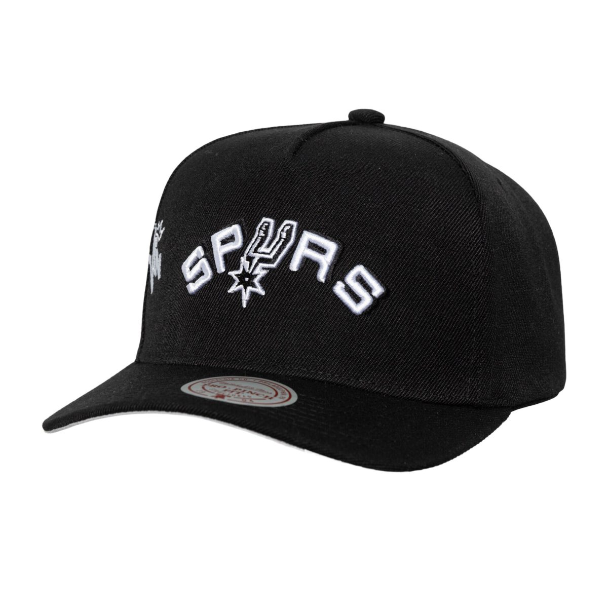 San Antonio Spurs mens san antonio spurs mitchell  ness black 1998 nba finals born to win pro crown adjustable hat Collection | Official Spurs Store