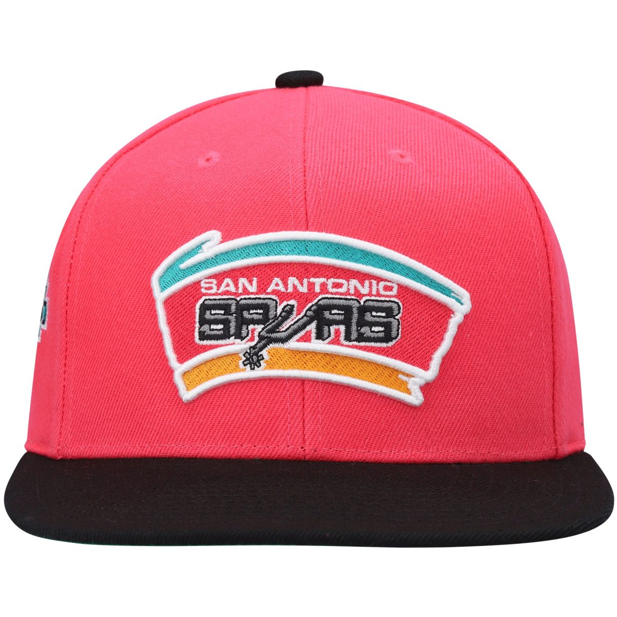 San Antonio Spurs mens san antonio spurs mitchell  ness pink hardwood classics snapback hat Collection | Official Spurs Store