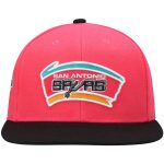 San Antonio Spurs mens san antonio spurs mitchell  ness pink hardwood classics snapback hat Collection | Official Spurs Store