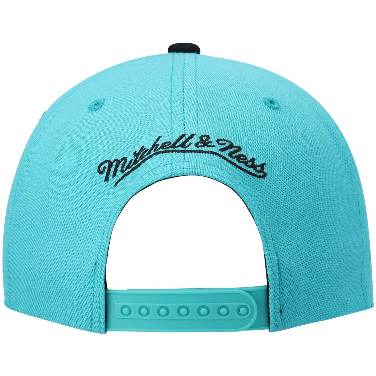 San Antonio Spurs mens san antonio spurs mitchell  ness tealblack hardwood classics team two-tone 2.0 snapback hat Collection | Official Spurs Store