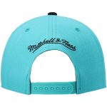 San Antonio Spurs mens san antonio spurs mitchell  ness tealblack hardwood classics team two-tone 2.0 snapback hat Collection | Official Spurs Store