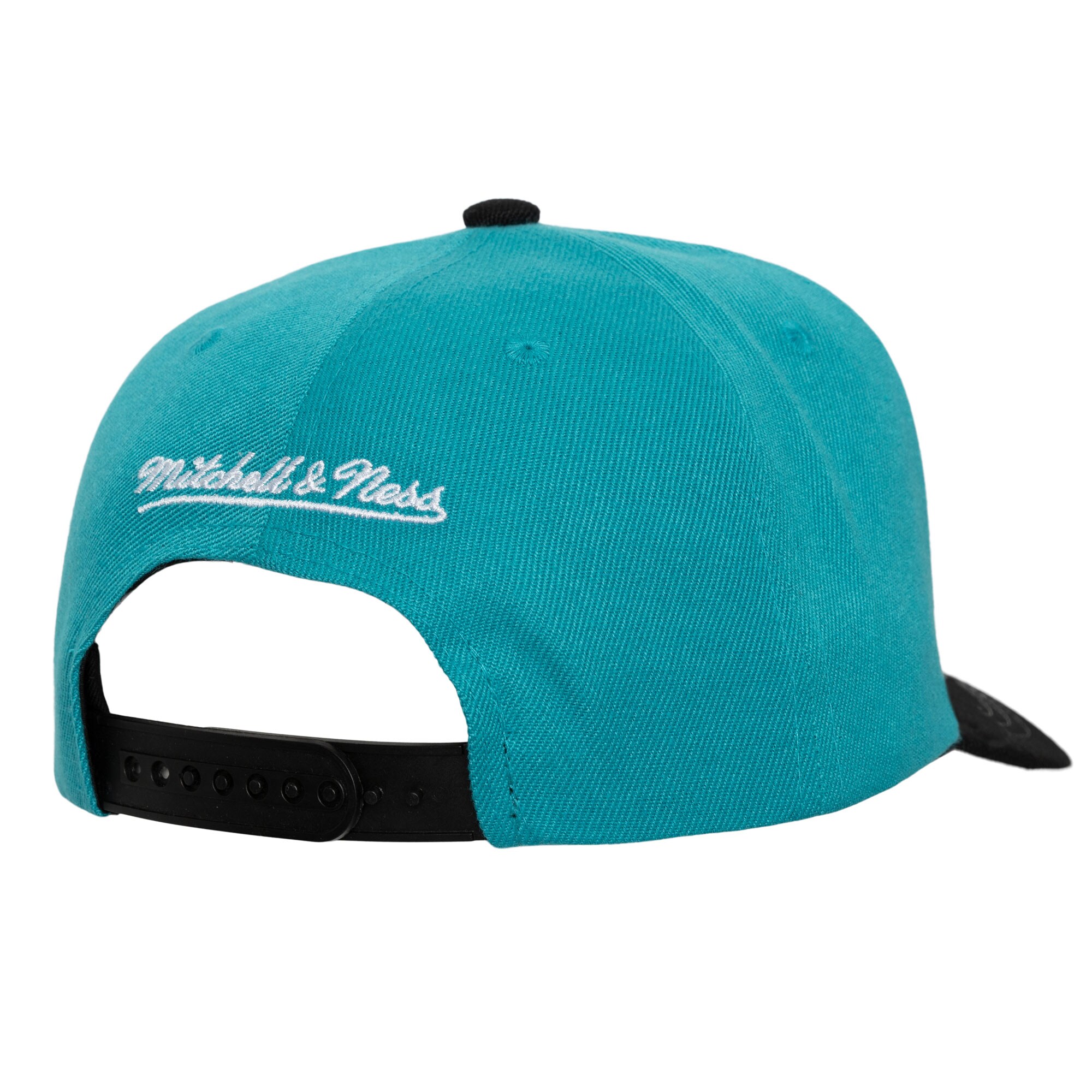 San Antonio Spurs mens san antonio spurs mitchell  ness turquoiseblack underarch two-tone pro crown snapback hat Collection | Official Spurs Store