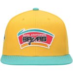 San Antonio Spurs mens san antonio spurs mitchell  ness yellow hardwood classics snapback hat Collection | Official Spurs Store