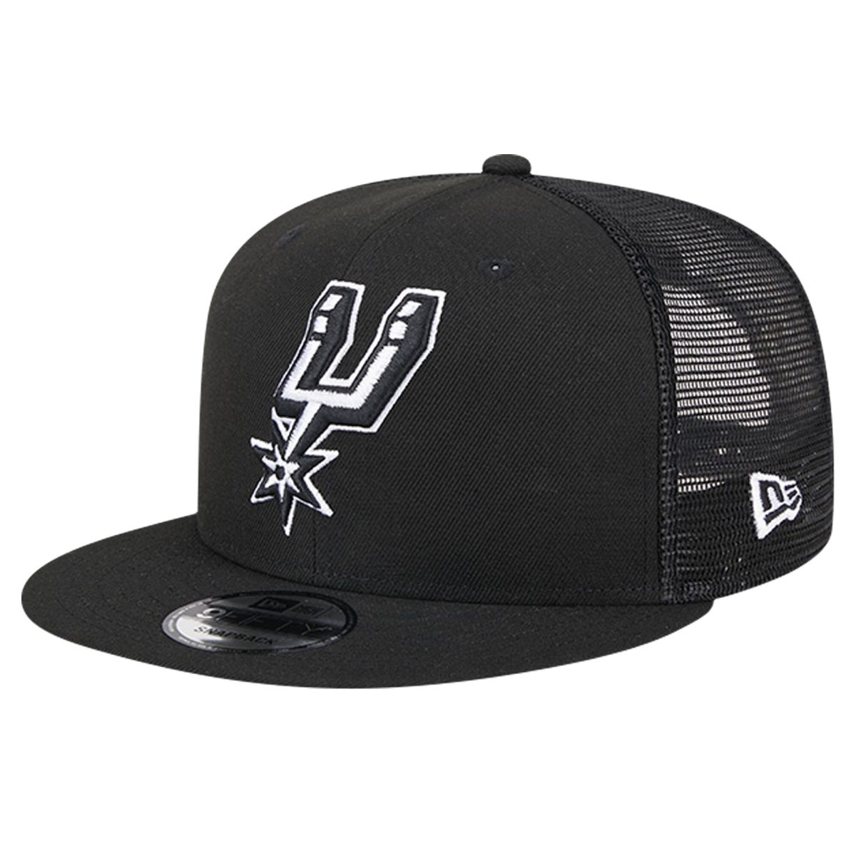 San Antonio Spurs mens san antonio spurs new era black 9fifty snapback trucker hat Collection | Official Spurs Store