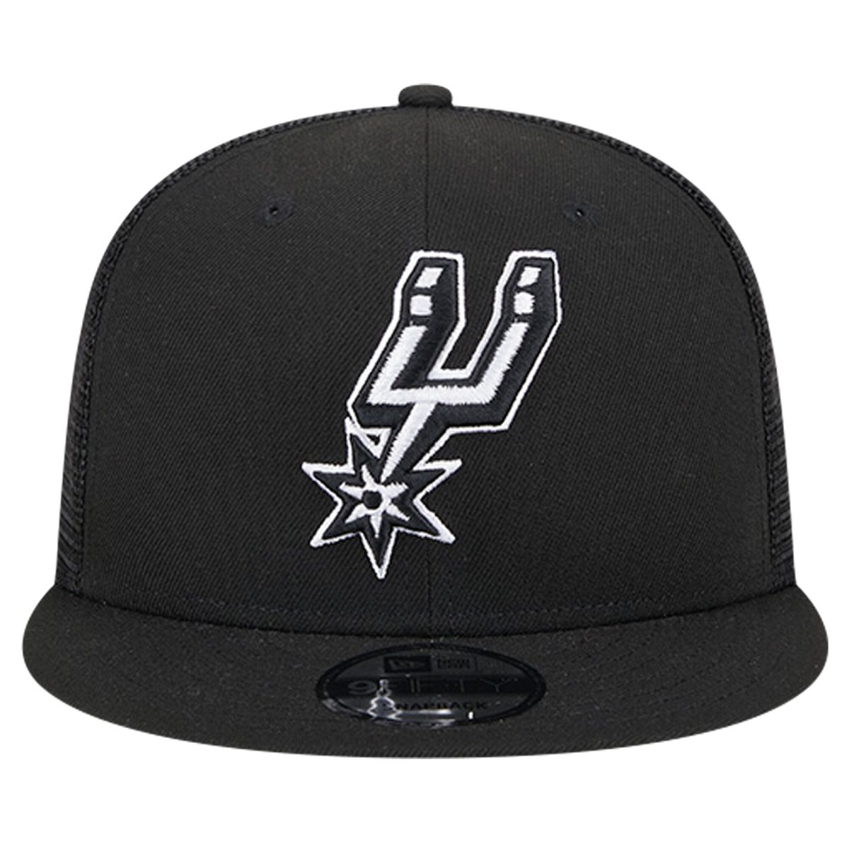 San Antonio Spurs mens san antonio spurs new era black 9fifty snapback trucker hat Collection | Official Spurs Store