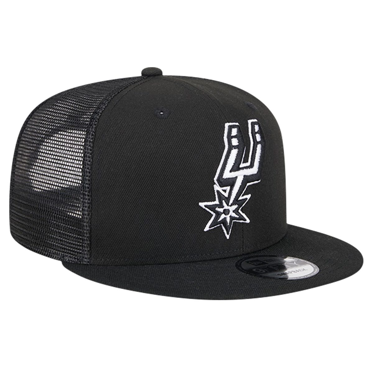 San Antonio Spurs mens san antonio spurs new era black 9fifty snapback trucker hat Collection | Official Spurs Store