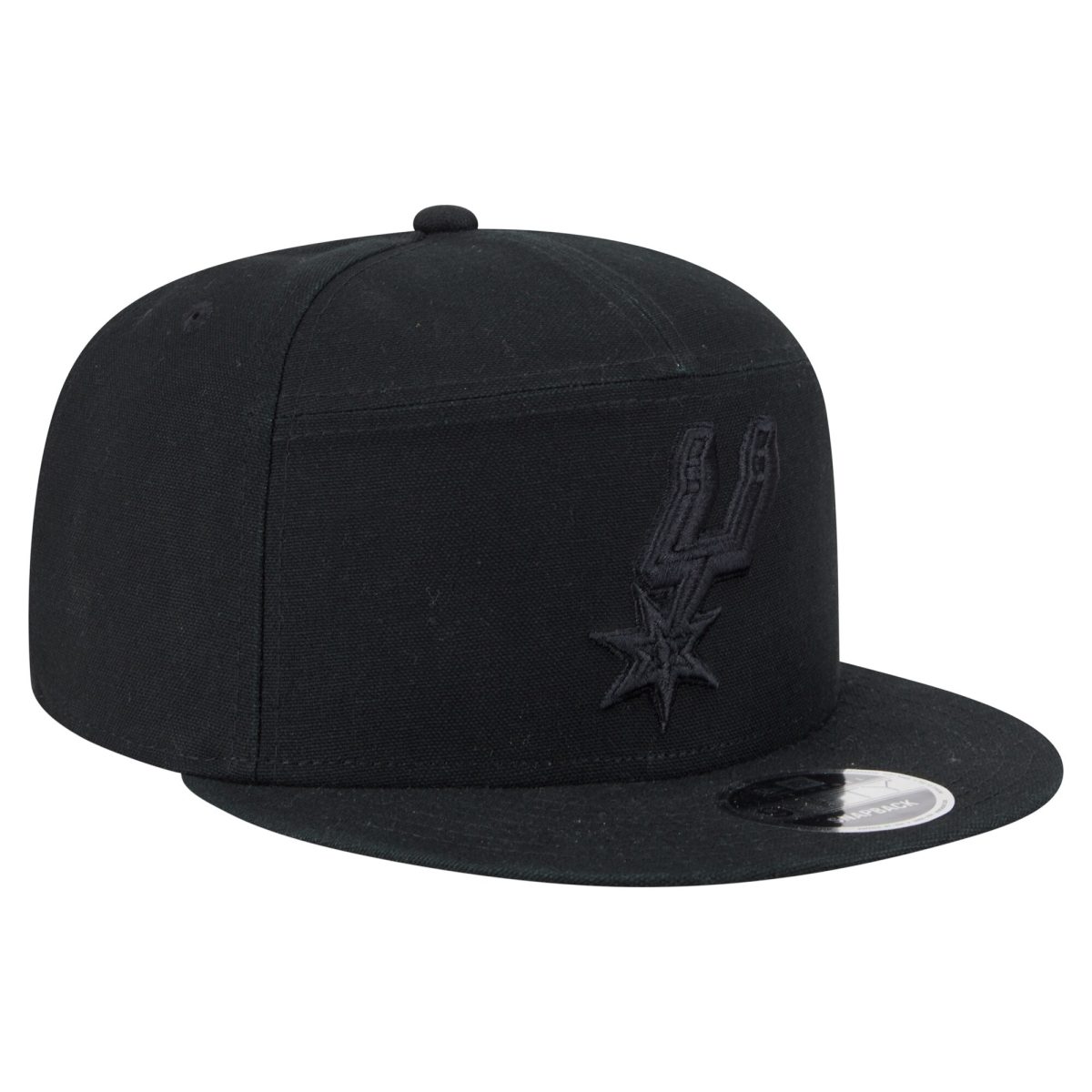San Antonio Spurs mens san antonio spurs new era black adventure canvas split panel 9fifty snapback hat Collection | Official Spurs Store