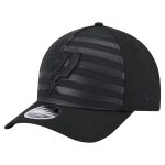 San Antonio Spurs mens san antonio spurs new era black game day flag a-frame 9forty adjustable hat Collection | Official Spurs Store