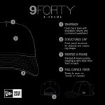 San Antonio Spurs mens san antonio spurs new era black game day flag a-frame 9forty adjustable hat Collection | Official Spurs Store