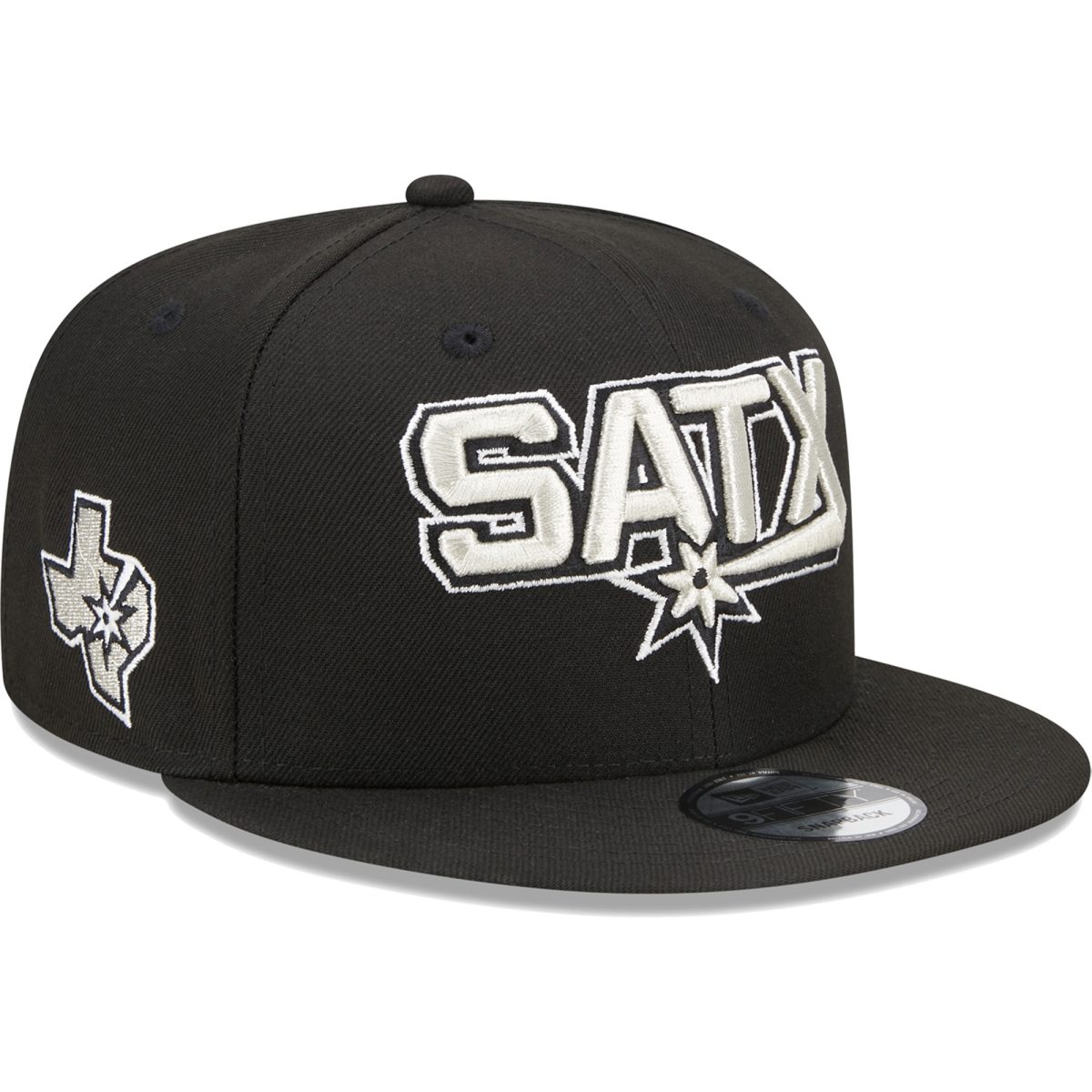 San Antonio Spurs mens san antonio spurs new era black jersey hook statement edition 9fifty snapback hat Collection | Official Spurs Store