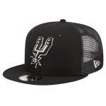 San Antonio Spurs mens san antonio spurs new era black meshback 9fifty snapback hat Collection | Official Spurs Store