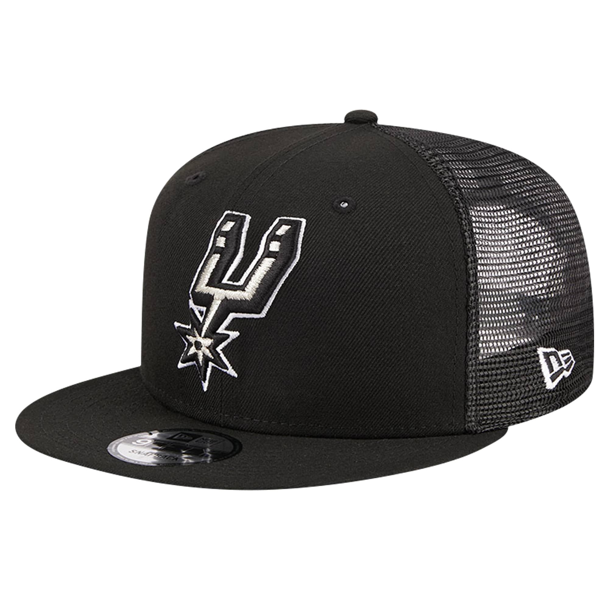 San Antonio Spurs mens san antonio spurs new era black meshback 9fifty snapback hat Collection | Official Spurs Store