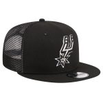 San Antonio Spurs mens san antonio spurs new era black meshback 9fifty snapback hat Collection | Official Spurs Store