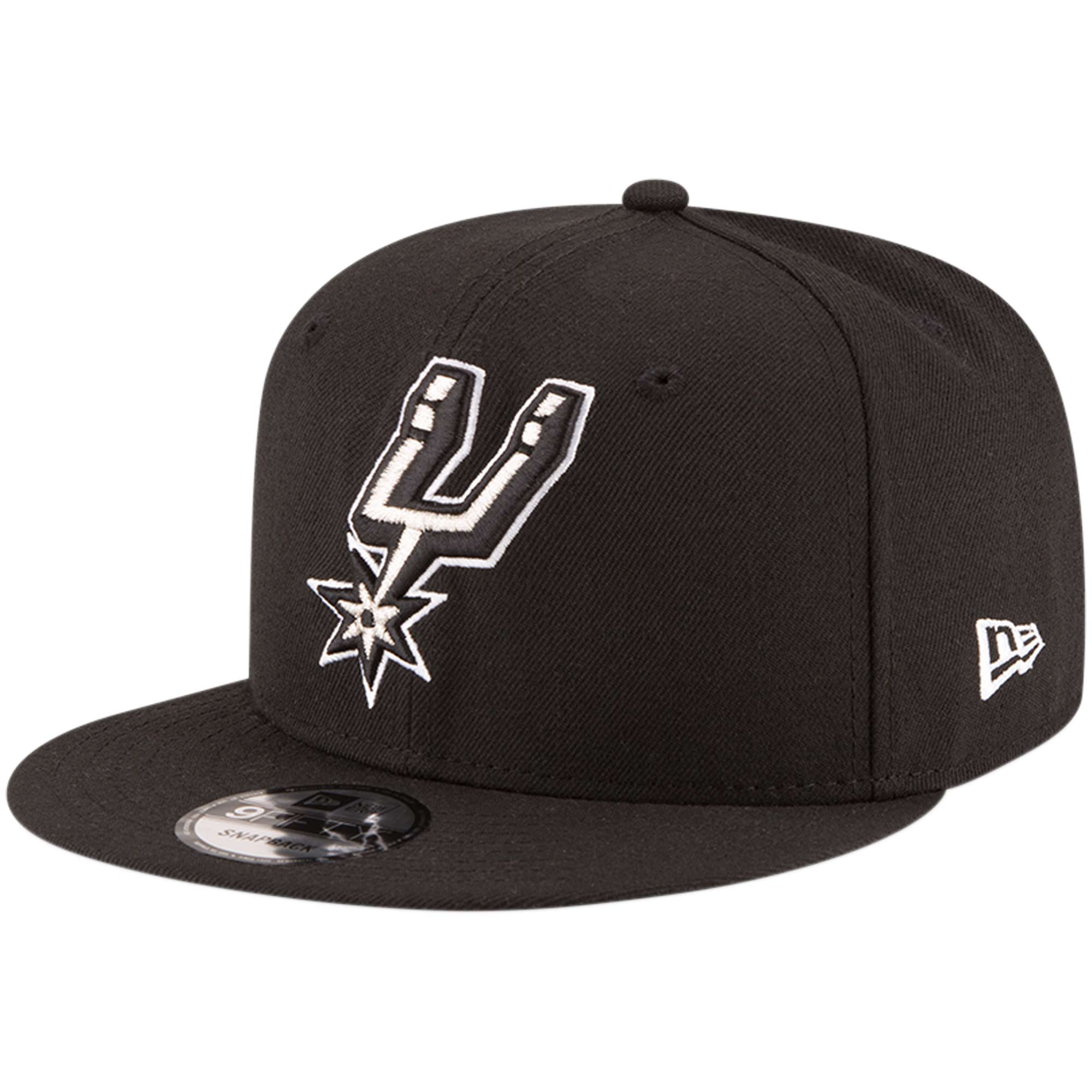 San Antonio Spurs mens san antonio spurs new era black official team color 9fifty snapback hat Collection | Official Spurs Store
