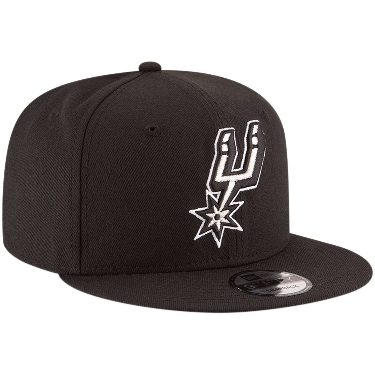 San Antonio Spurs mens san antonio spurs new era black official team color 9fifty snapback hat Collection | Official Spurs Store