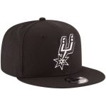 San Antonio Spurs mens san antonio spurs new era black official team color 9fifty snapback hat Collection | Official Spurs Store