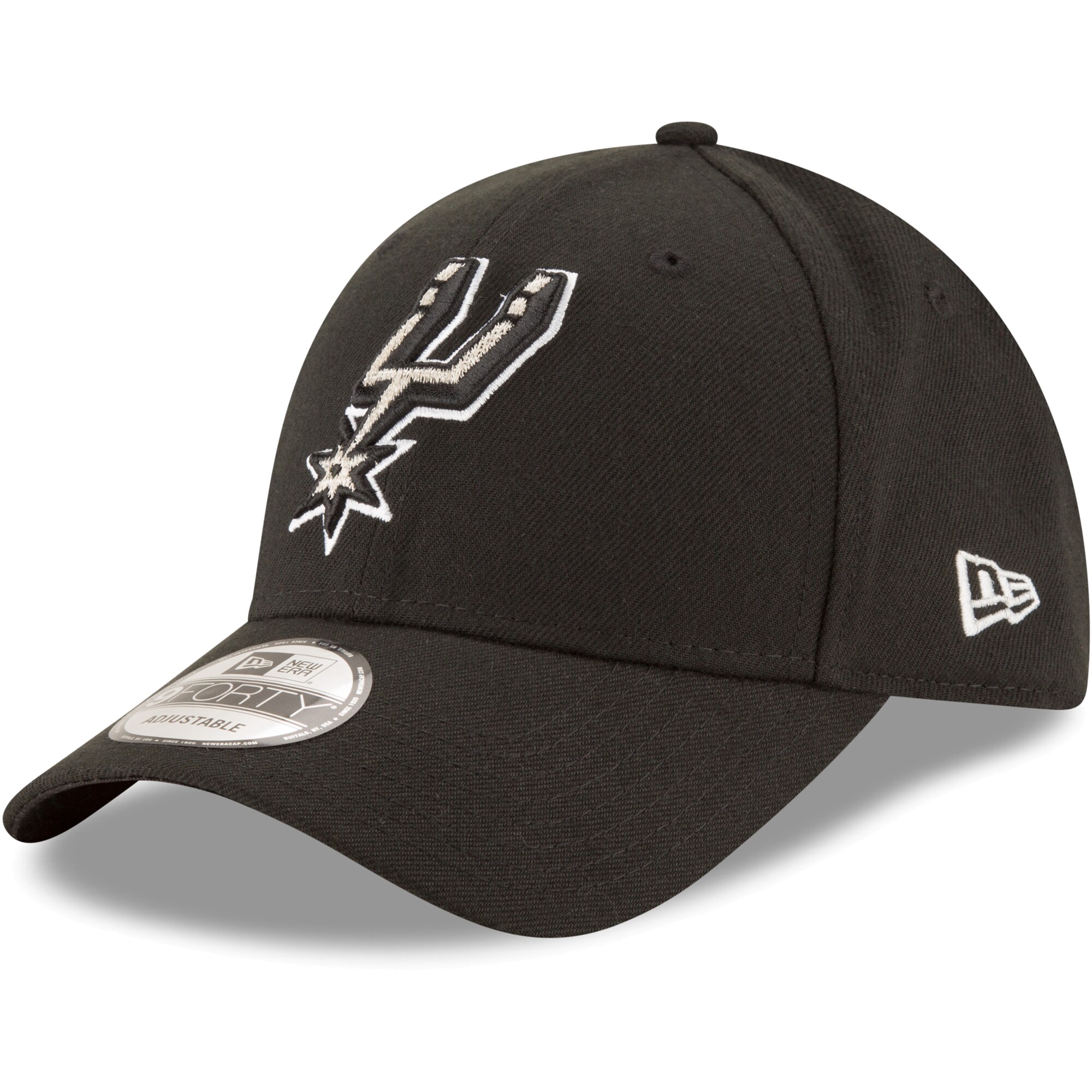 San Antonio Spurs mens san antonio spurs new era black official the league 9forty adjustable hat Collection | Official Spurs Store