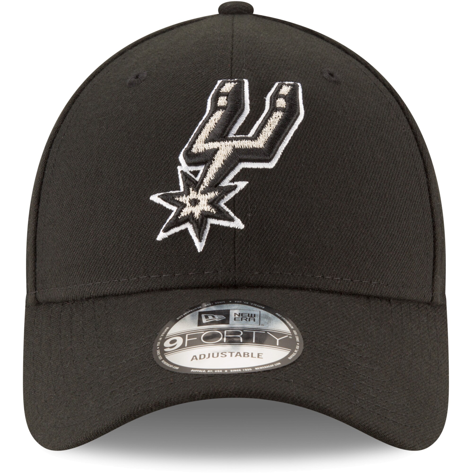 San Antonio Spurs mens san antonio spurs new era black official the league 9forty adjustable hat Collection | Official Spurs Store