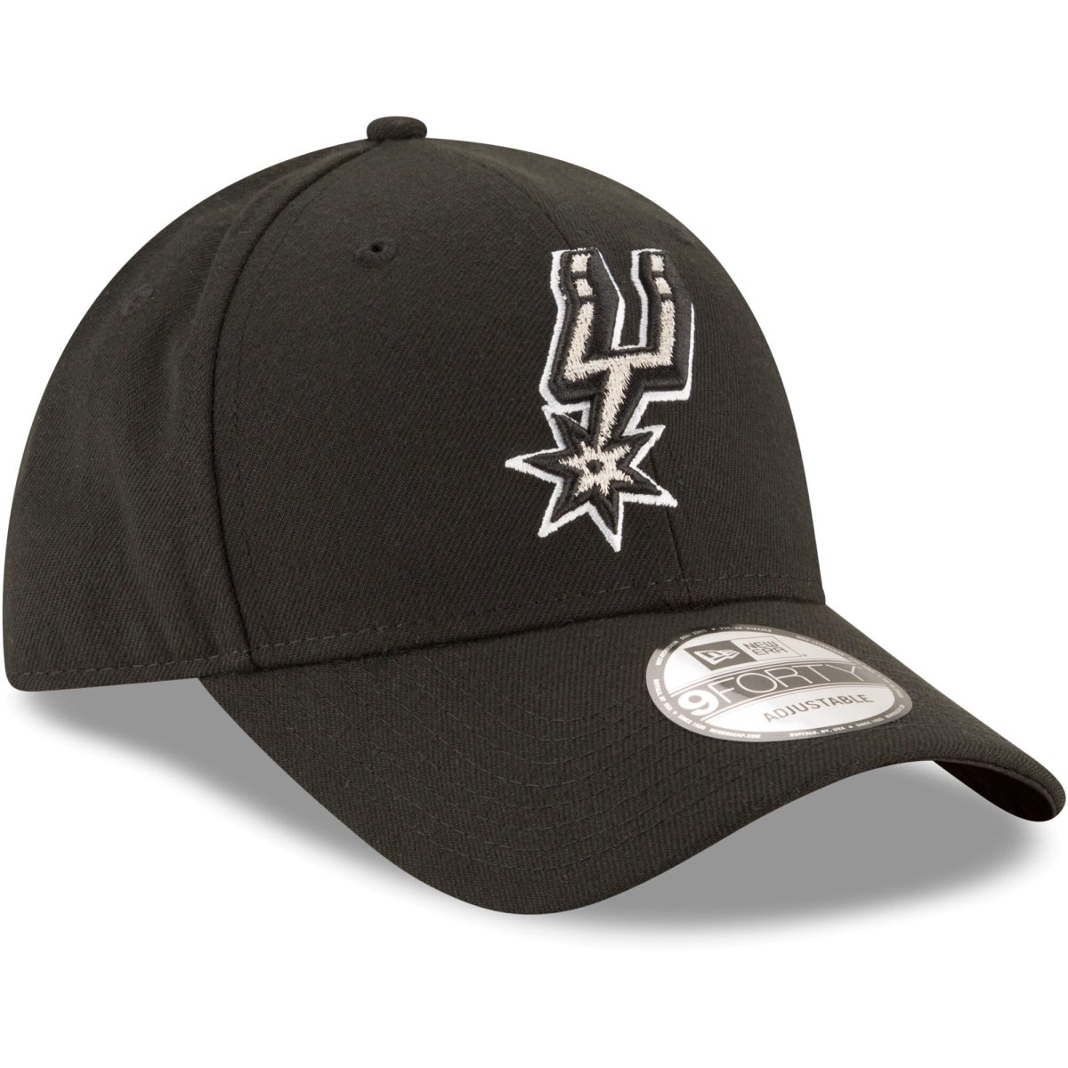 San Antonio Spurs mens san antonio spurs new era black official the league 9forty adjustable hat Collection | Official Spurs Store
