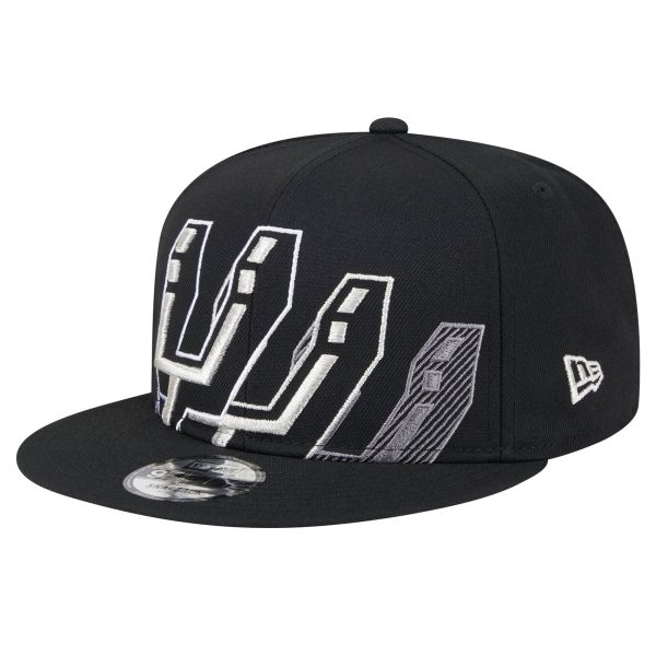 San Antonio Spurs mens san antonio spurs new era black sport night team shadow 9fifty snapback hat Collection | Official Spurs Store