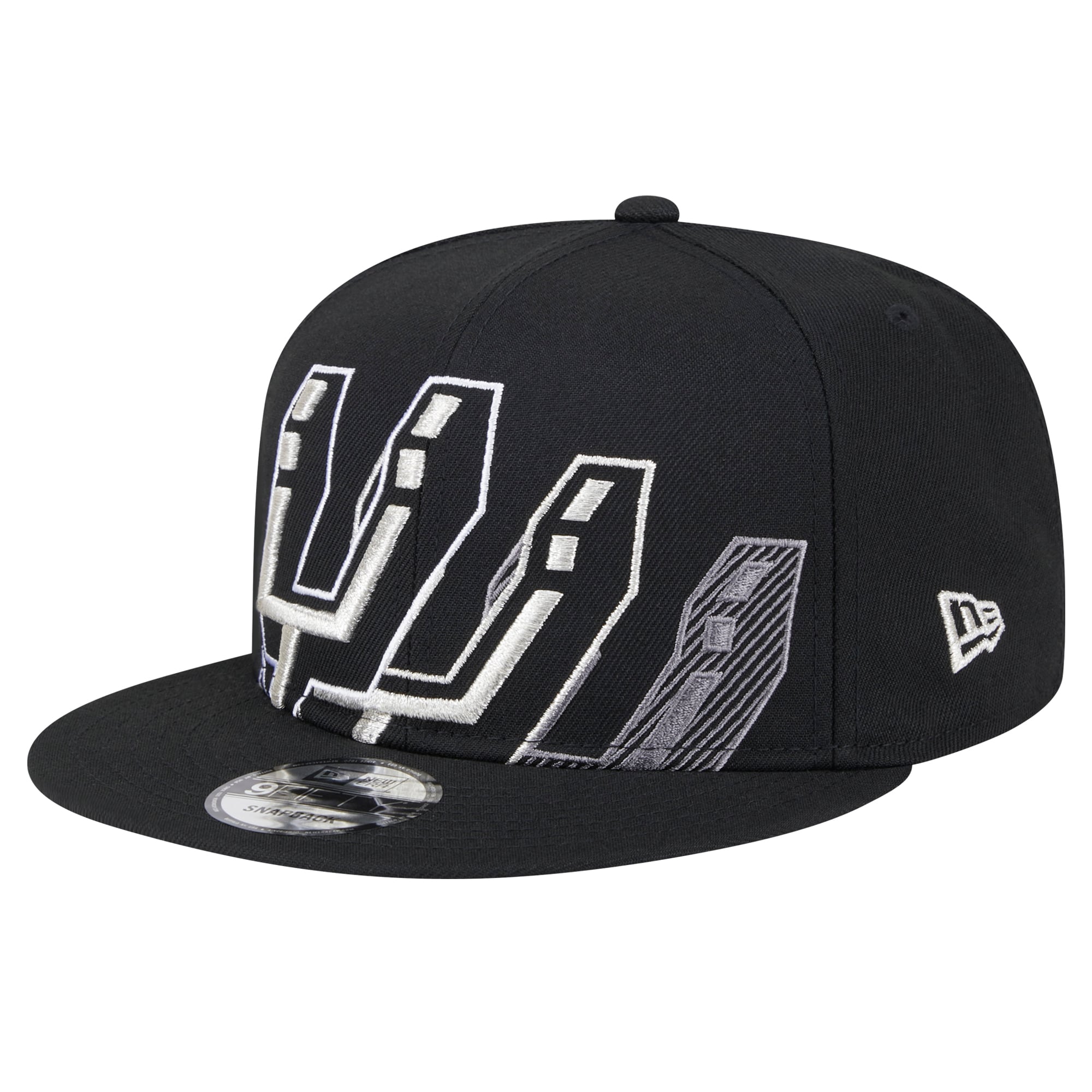 San Antonio Spurs mens san antonio spurs new era black sport night team shadow 9fifty snapback hat Collection | Official Spurs Store