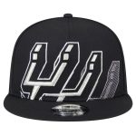 San Antonio Spurs mens san antonio spurs new era black sport night team shadow 9fifty snapback hat Collection | Official Spurs Store