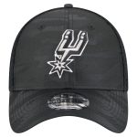 San Antonio Spurs mens san antonio spurs new era black subtle camo 39thirty flex hat Collection | Official Spurs Store