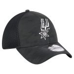 San Antonio Spurs mens san antonio spurs new era black subtle camo 39thirty flex hat Collection | Official Spurs Store