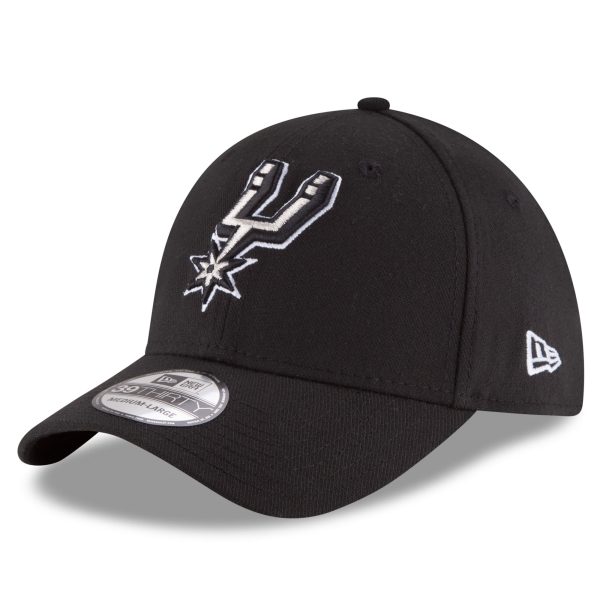 San Antonio Spurs mens san antonio spurs new era black team classic 39thirty flex hat Collection | Official Spurs Store