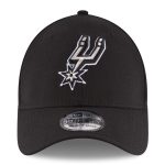 San Antonio Spurs mens san antonio spurs new era black team classic 39thirty flex hat Collection | Official Spurs Store
