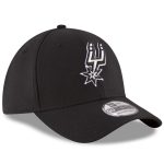 San Antonio Spurs mens san antonio spurs new era black team classic 39thirty flex hat Collection | Official Spurs Store